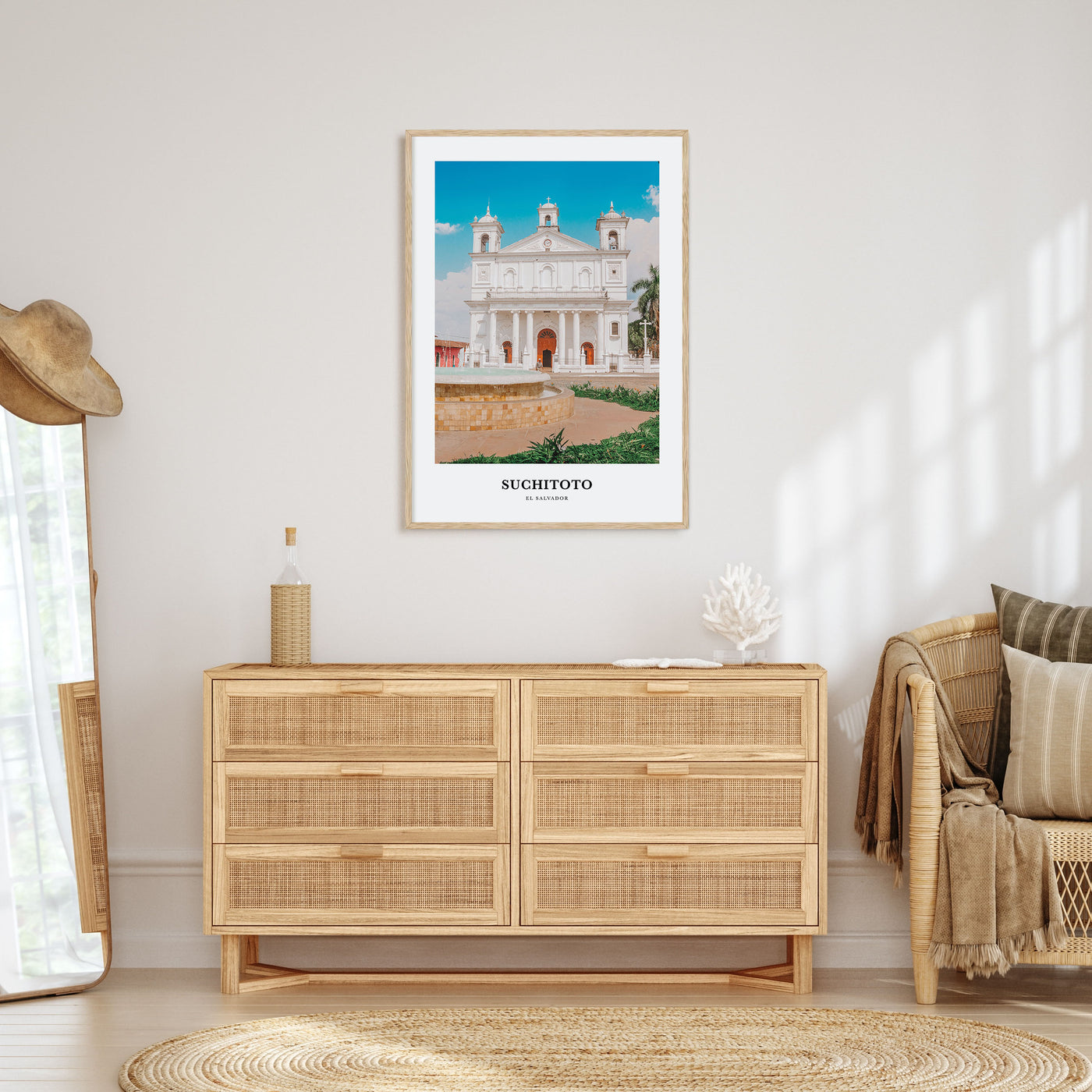 Suchitoto Portrait Color Poster