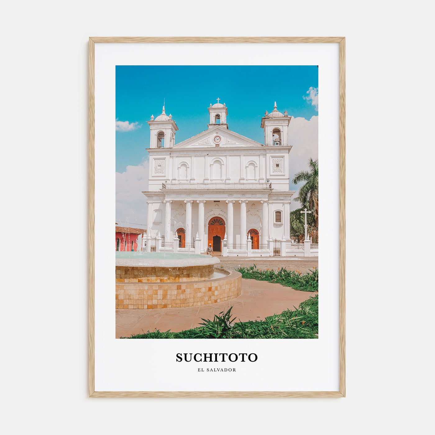 Suchitoto Portrait Color Poster