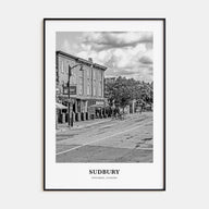 Sudbury Portrait B&W Poster