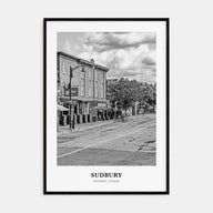 Sudbury Portrait B&W Poster