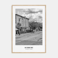 Sudbury Portrait B&W Poster