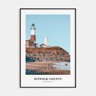 Suffolk County Portrait Color Poster