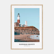 Suffolk County Portrait Color Poster