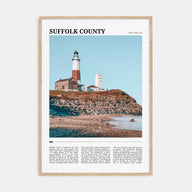 Suffolk County Travel Color Poster