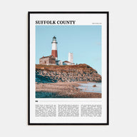 Suffolk County Travel Color Poster