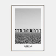 Suffolk Portrait B&W Poster