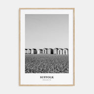 Suffolk Portrait B&W Poster