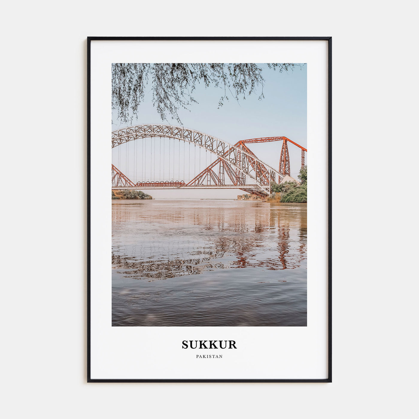 Sukkur Portrait Color Poster