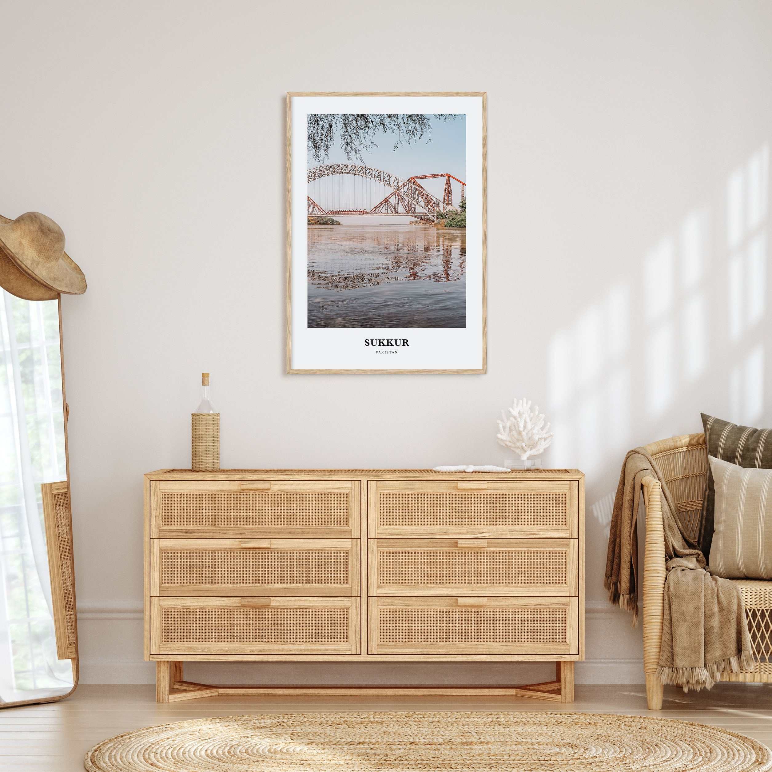 Sukkur Portrait Color Poster