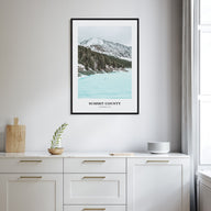 Summit County Portrait Color Poster