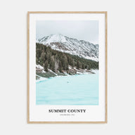 Summit County Portrait Color Poster