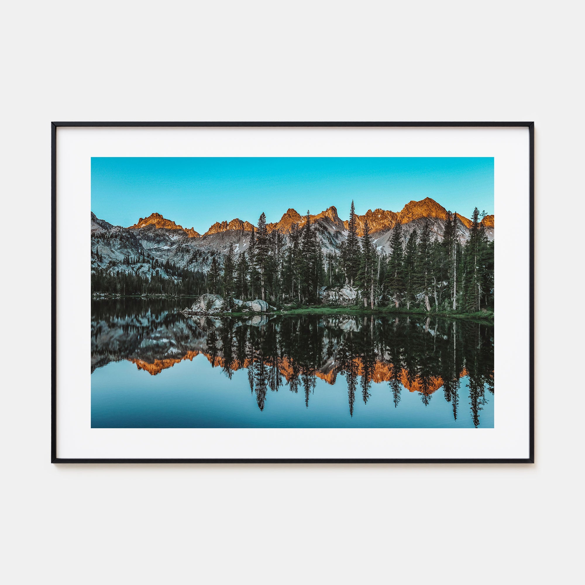 Sun Valley Landscape Color Poster
