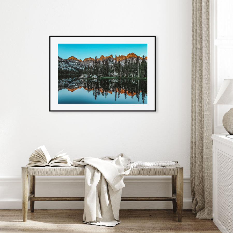 Sun Valley Landscape Color Poster