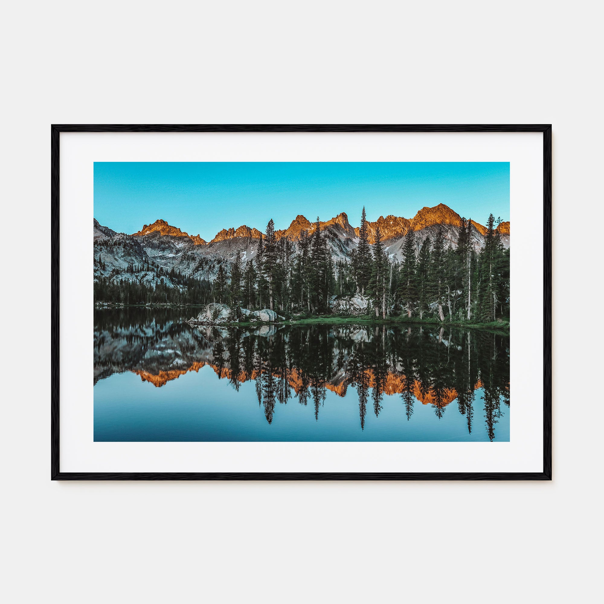 Sun Valley Landscape Color Poster