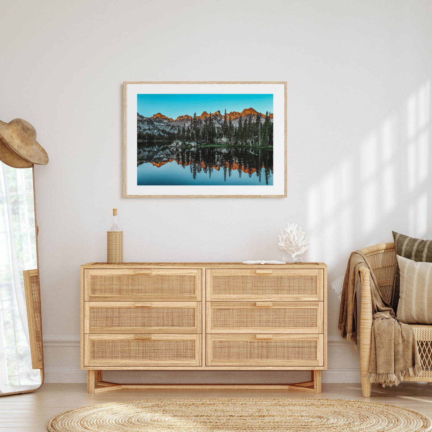 Sun Valley Landscape Color Poster