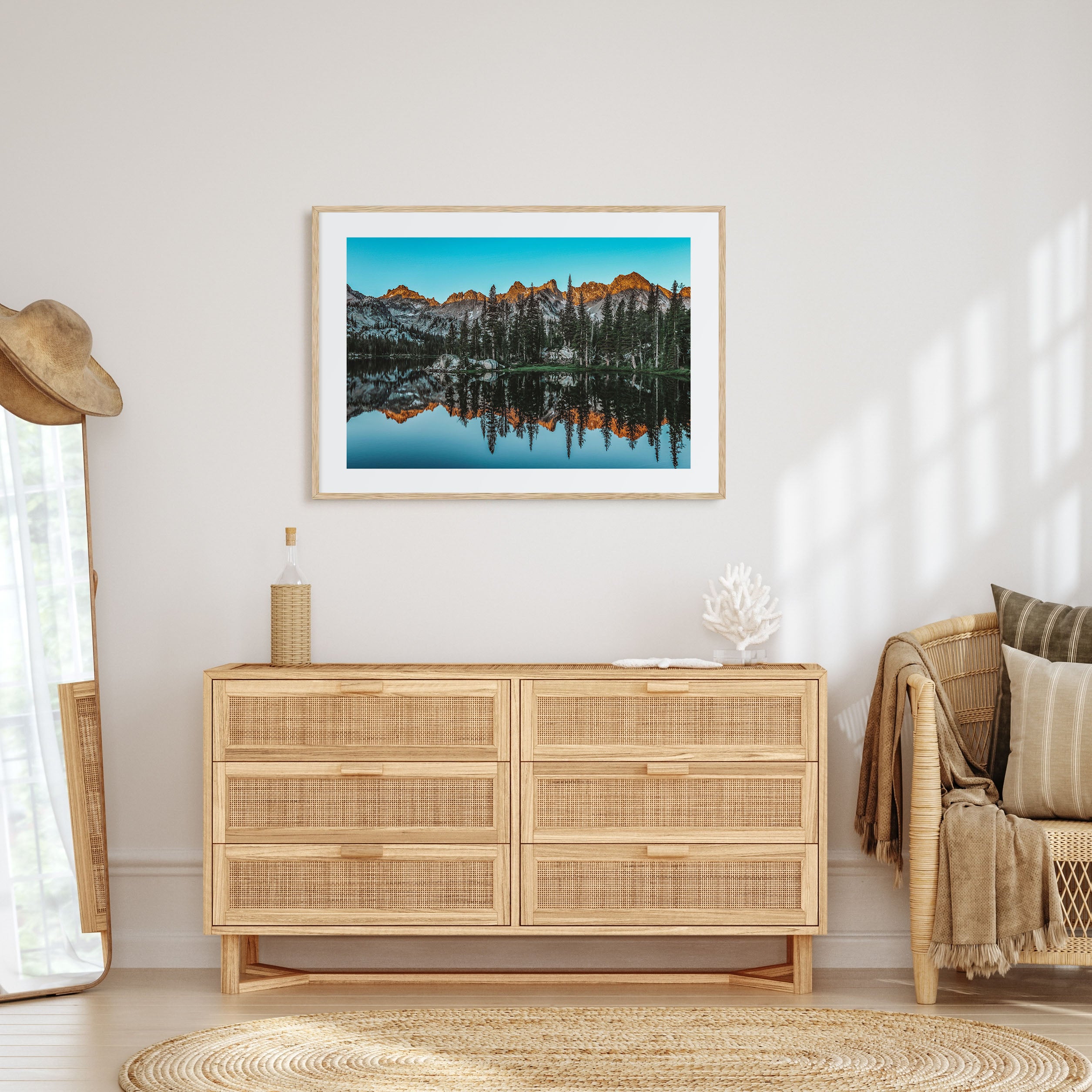 Sun Valley Landscape Color Poster
