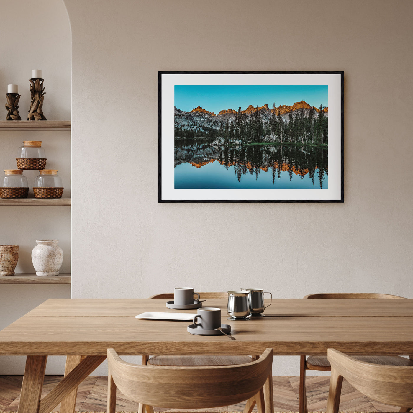 Sun Valley Landscape Color Poster