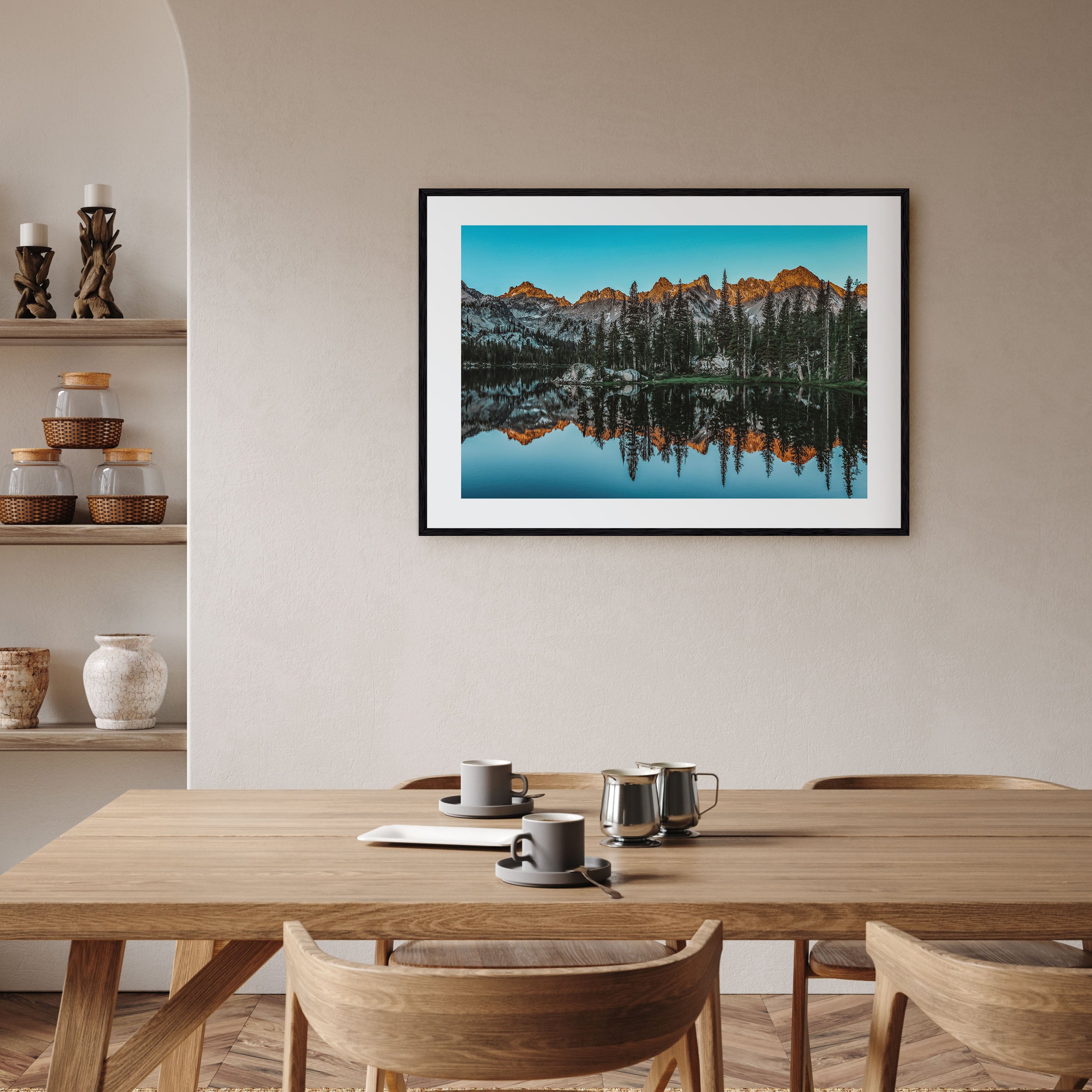 Sun Valley Landscape Color Poster