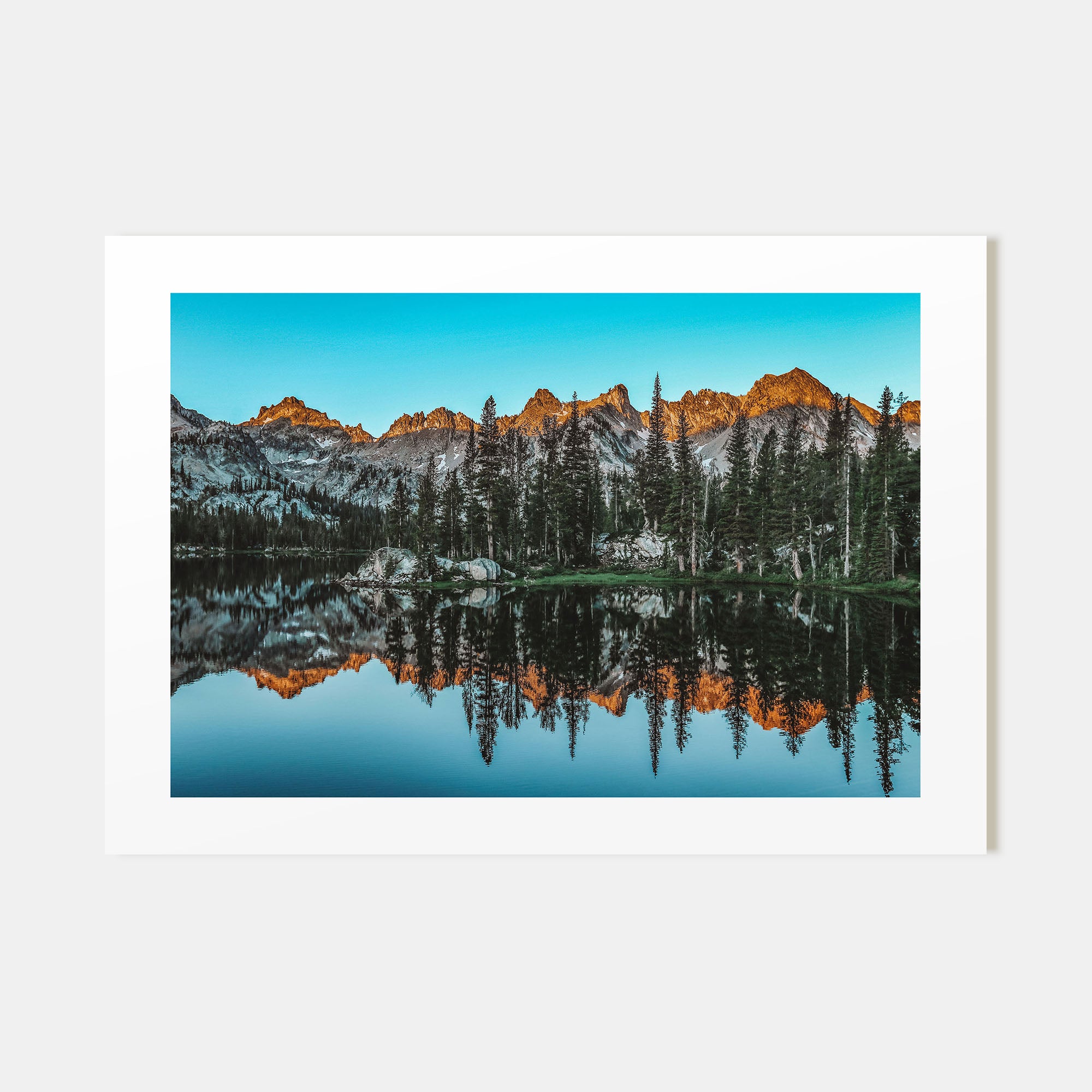 Sun Valley Landscape Color Poster