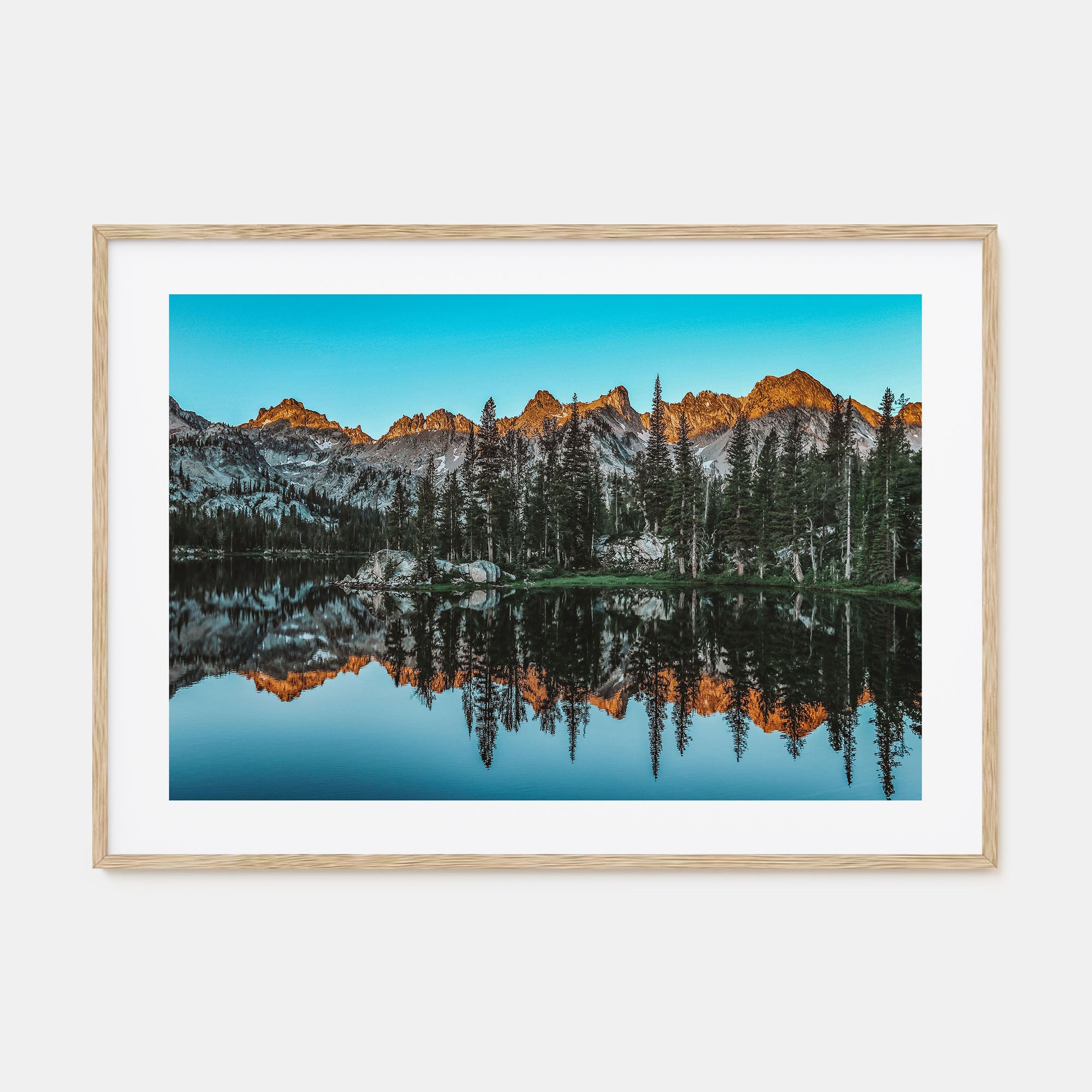 Sun Valley Landscape Color Poster