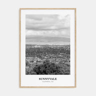 Sunnyvale Portrait B&W Poster
