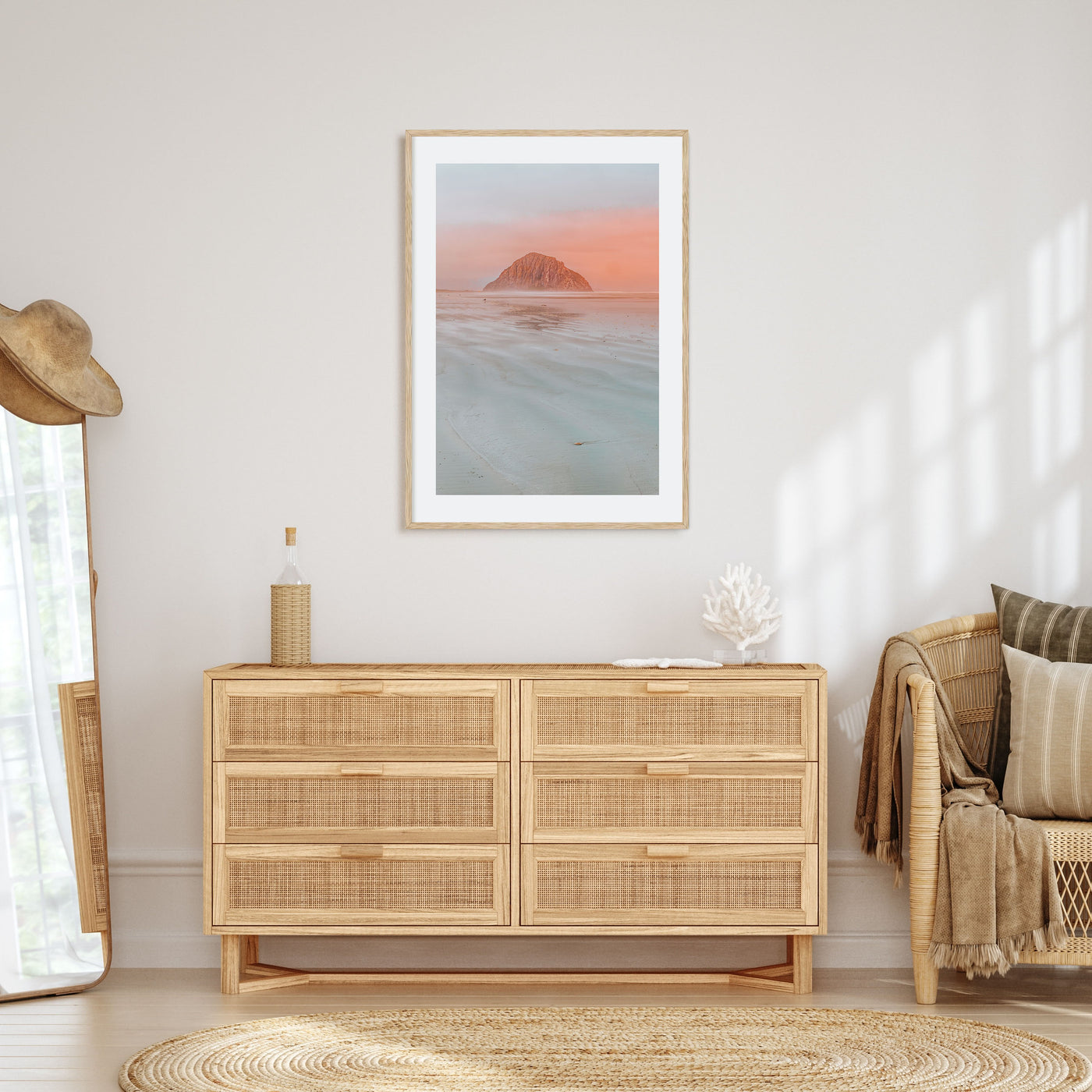 Sunrise Beach Photo Color No 1 Poster