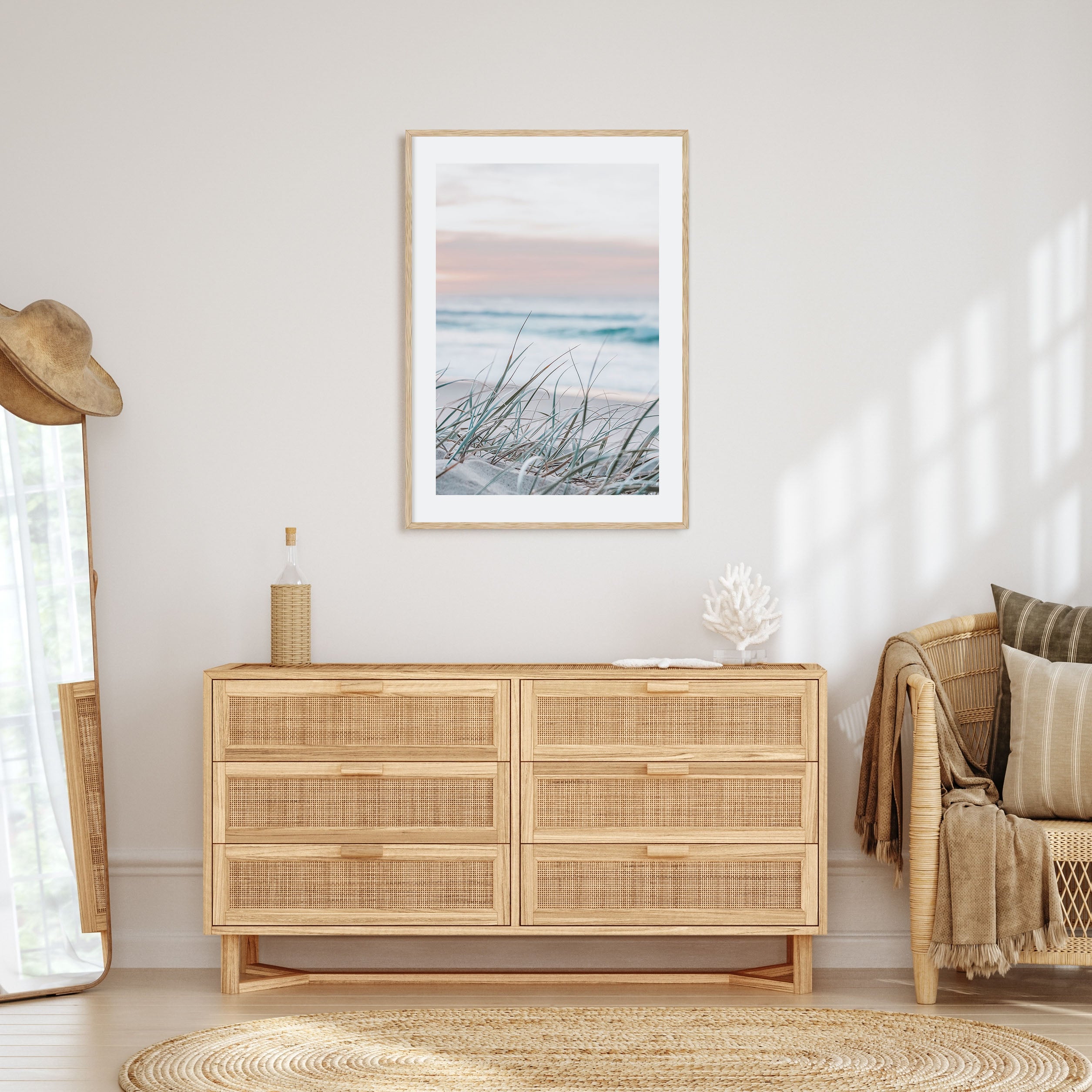 Sunrise Beach Photo Color No 2 Poster