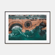 Sunset Cliffs Landscape Color Poster