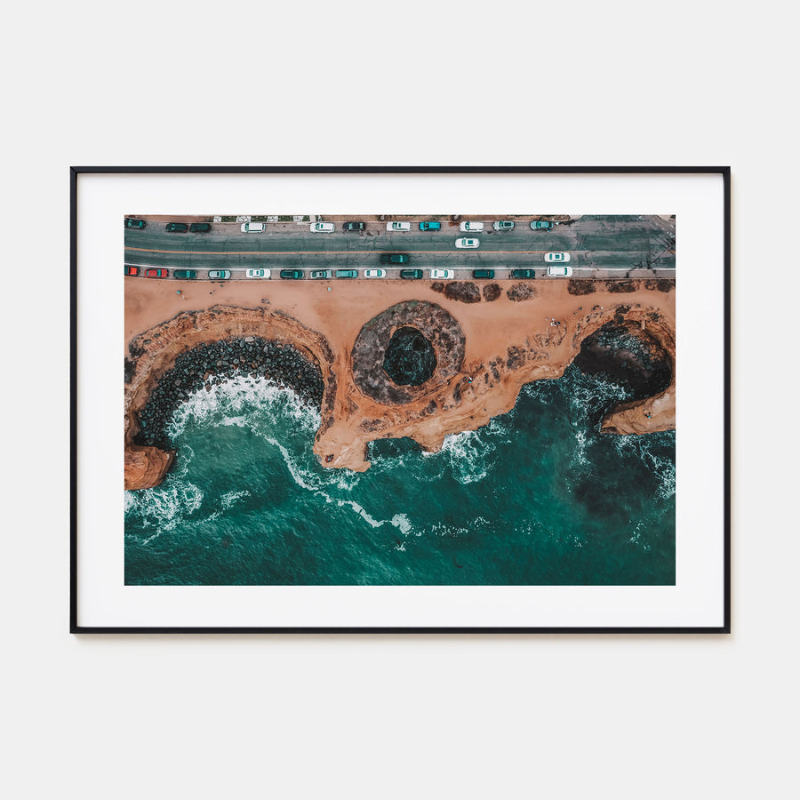 Sunset Cliffs Landscape Color Poster