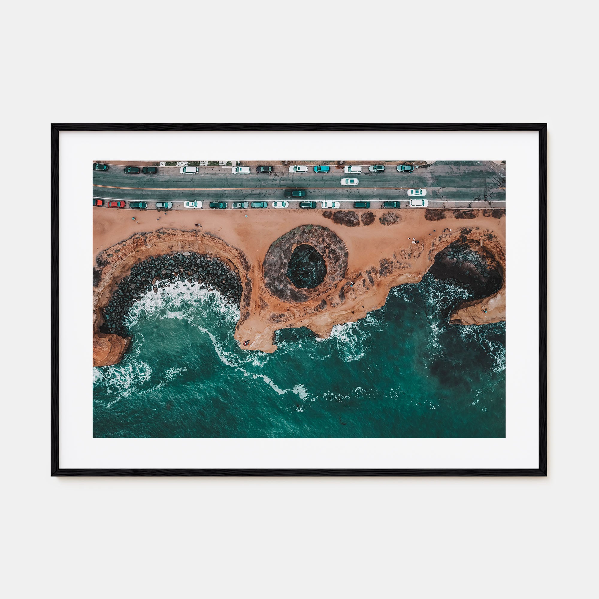 Sunset Cliffs Landscape Color Poster