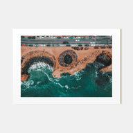 Sunset Cliffs Landscape Color Poster