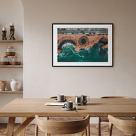 Sunset Cliffs Landscape Color Poster
