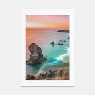 Sunset Cliffs Photo Color No 1 Poster