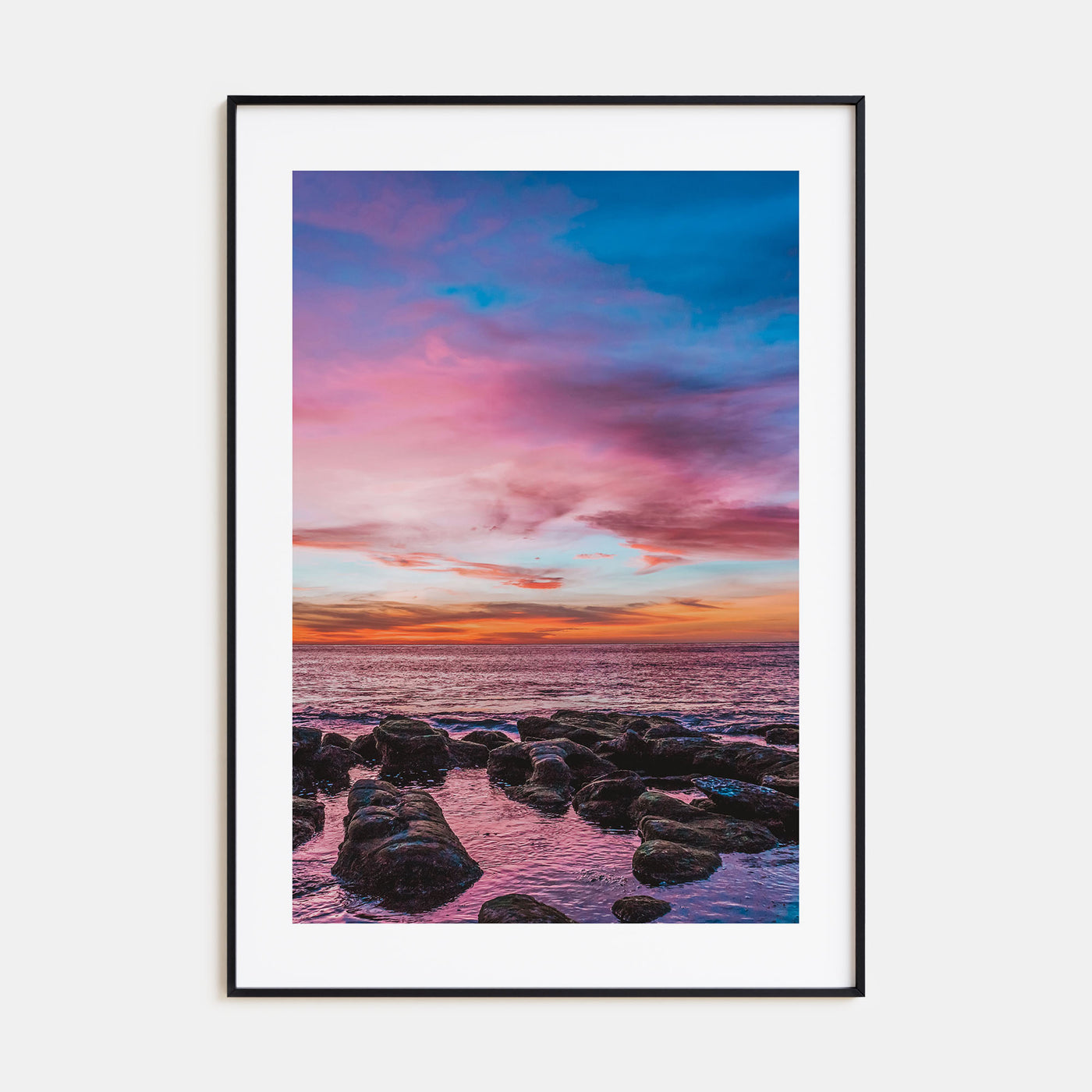 Sunset Cliffs Photo Color No 2 Poster