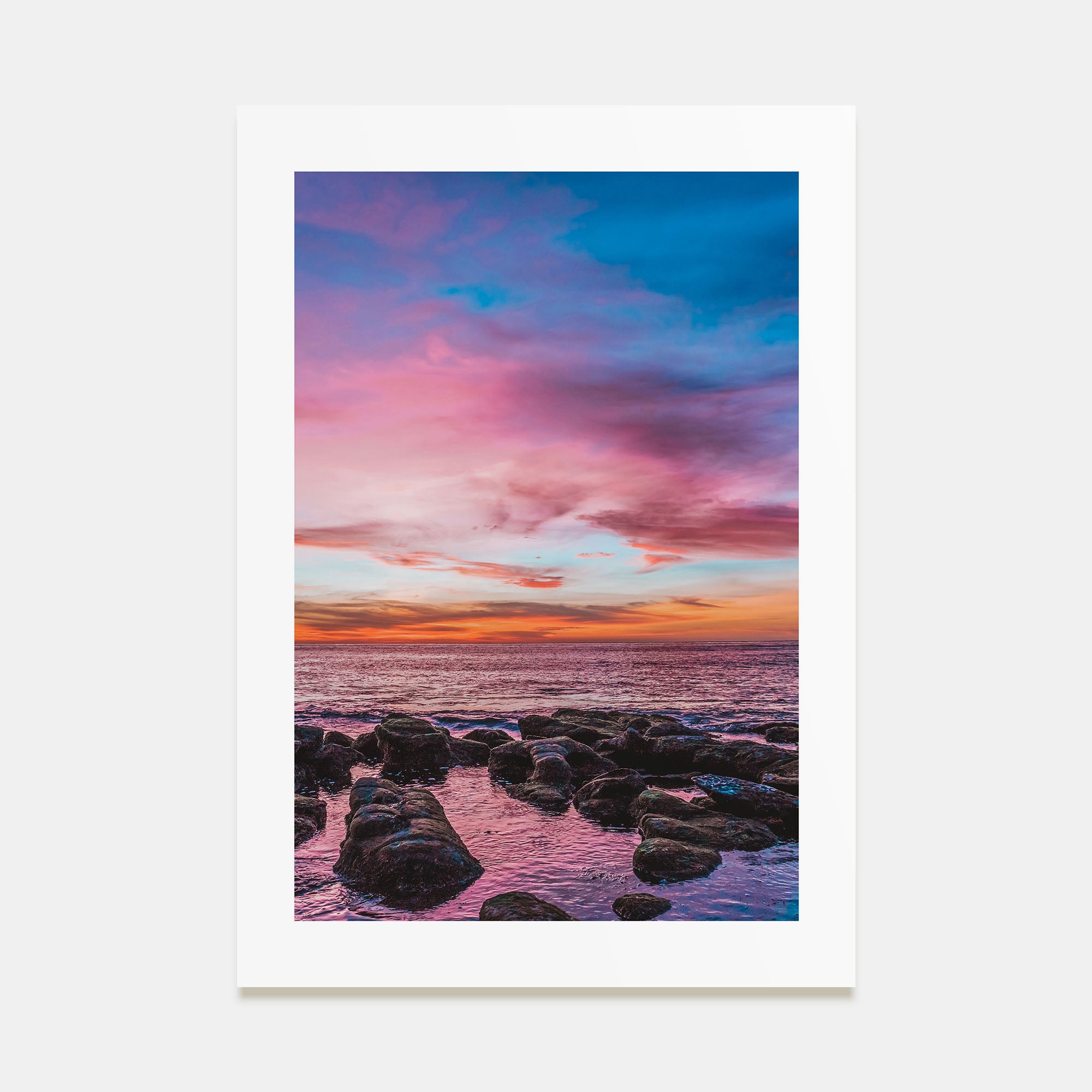 Sunset Cliffs Photo Color No 2 Poster