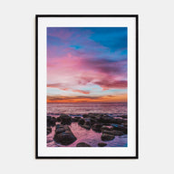 Sunset Cliffs Photo Color No 2 Poster