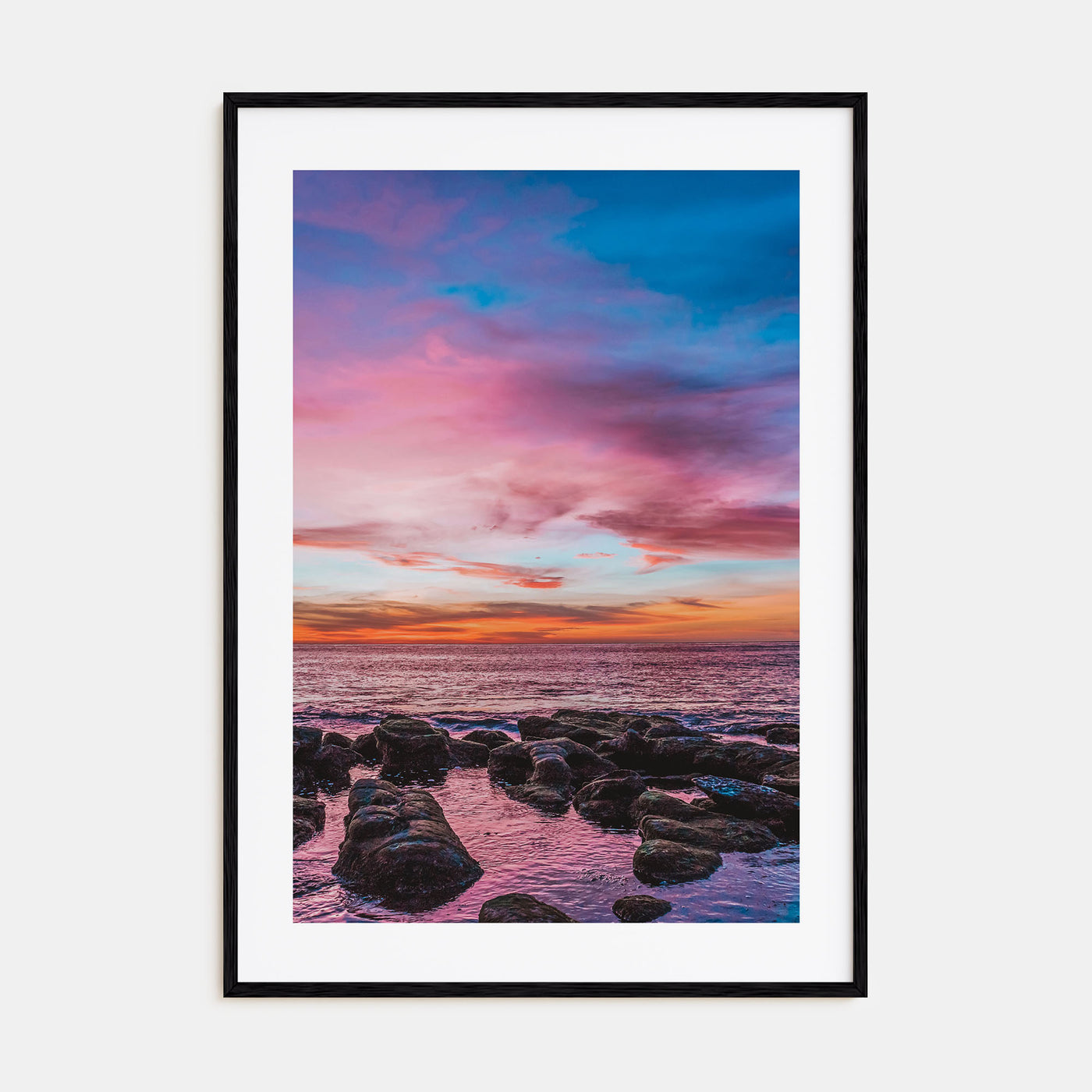 Sunset Cliffs Photo Color No 2 Poster