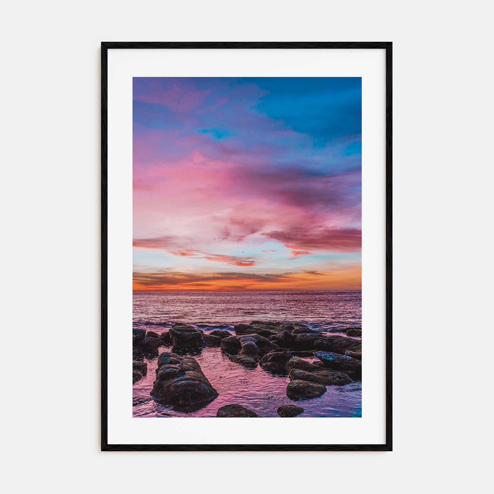 Sunset Cliffs Photo Color No 2 Poster