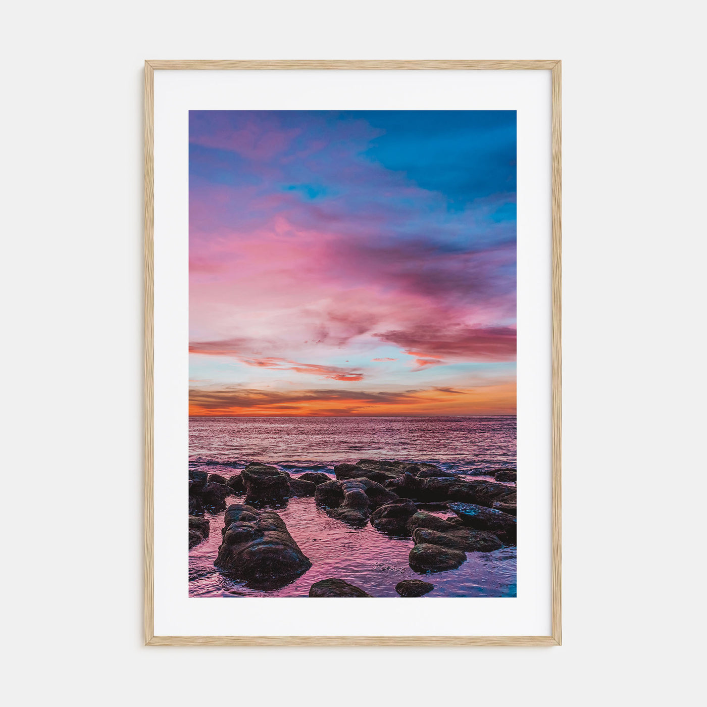 Sunset Cliffs Photo Color No 2 Poster