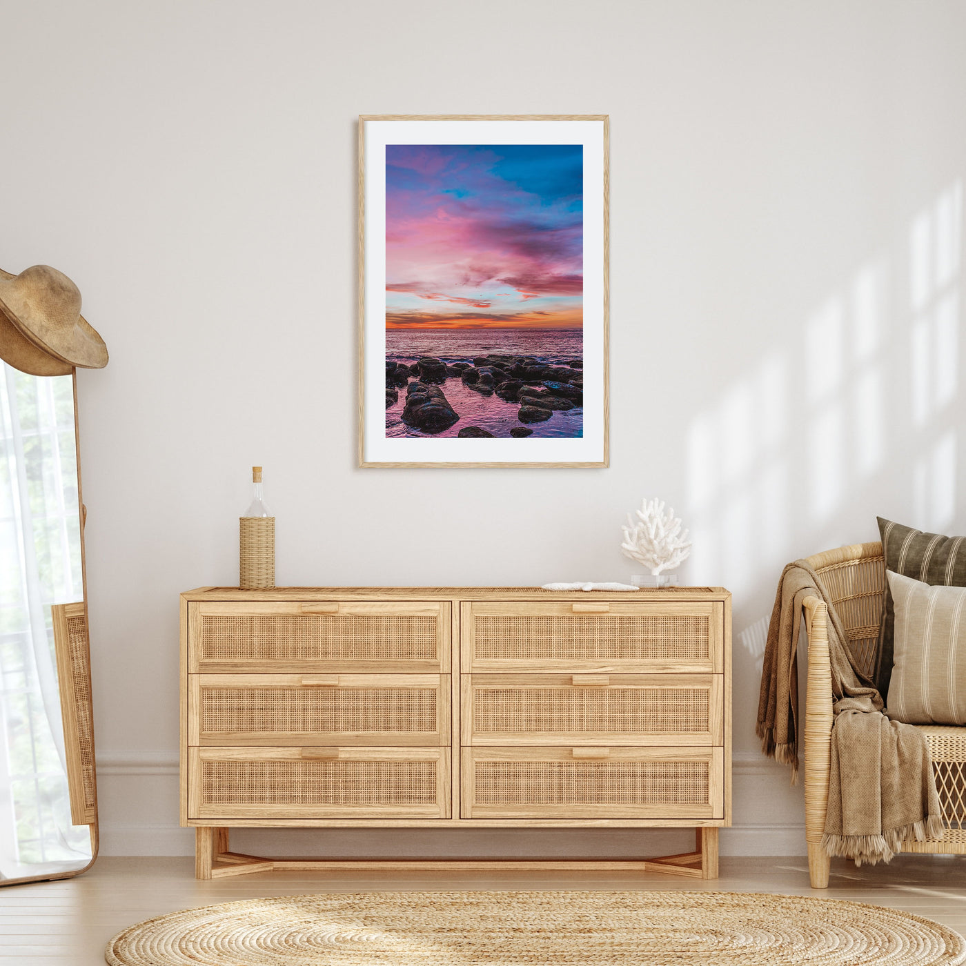 Sunset Cliffs Photo Color No 2 Poster