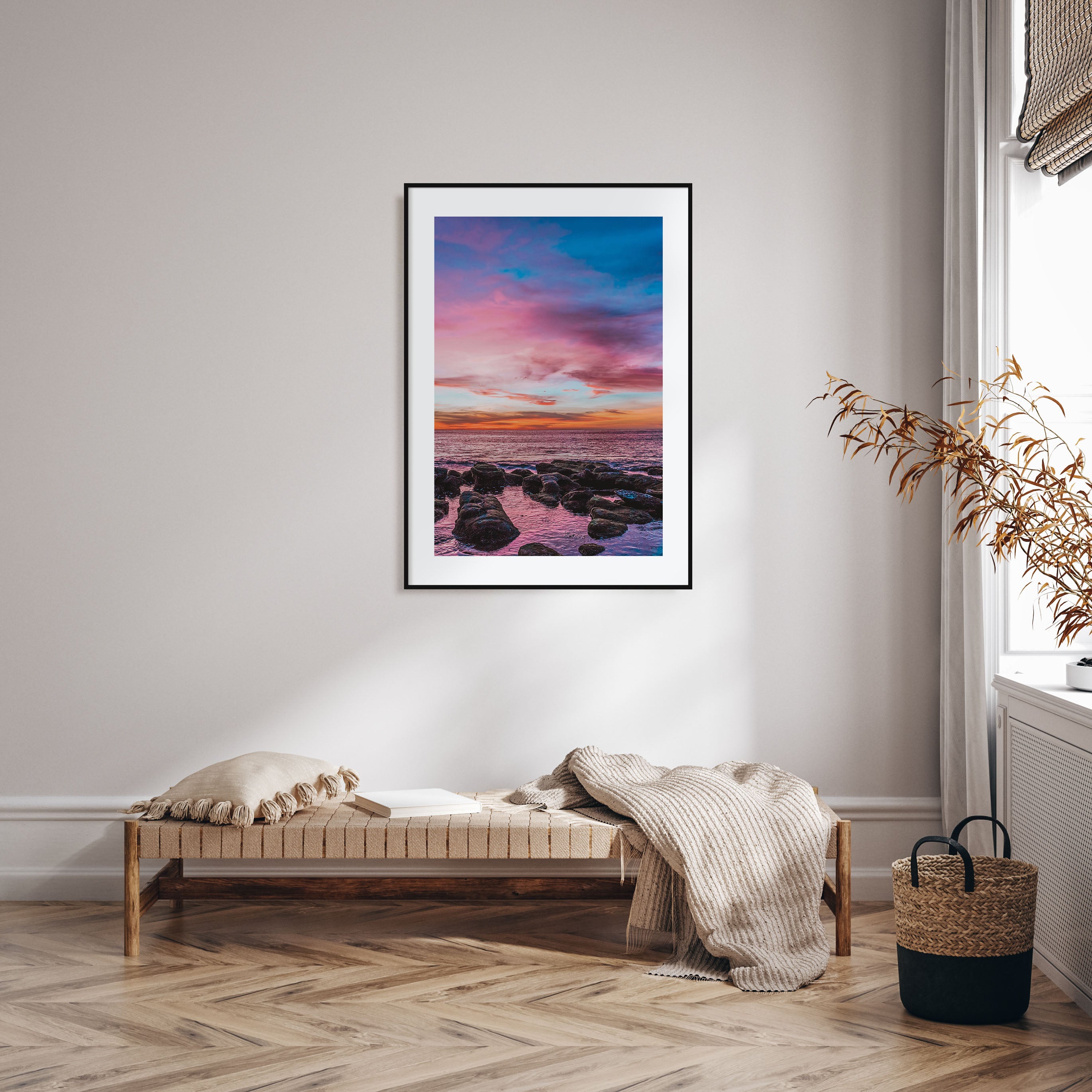 Sunset Cliffs Photo Color No 2 Poster