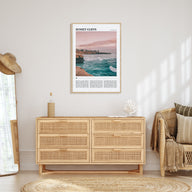 Sunset Cliffs Travel Color Poster