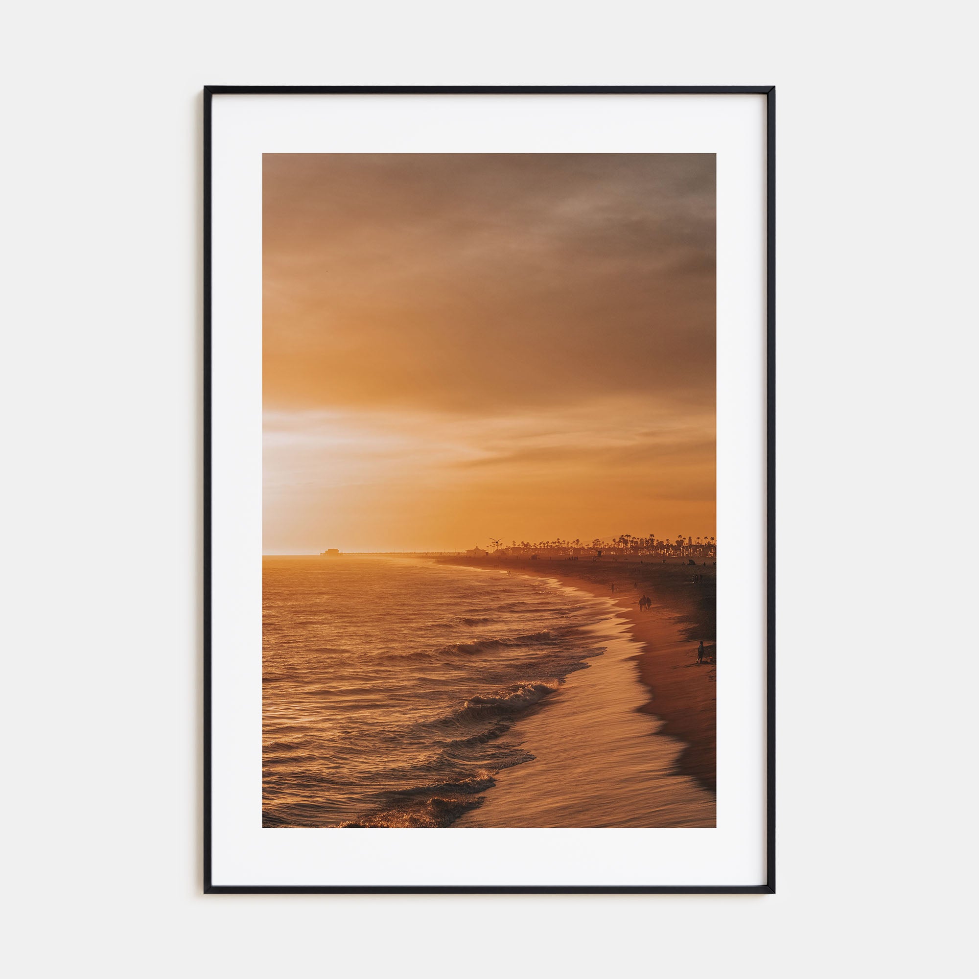Sunset Coast Photo Color No 1 Poster