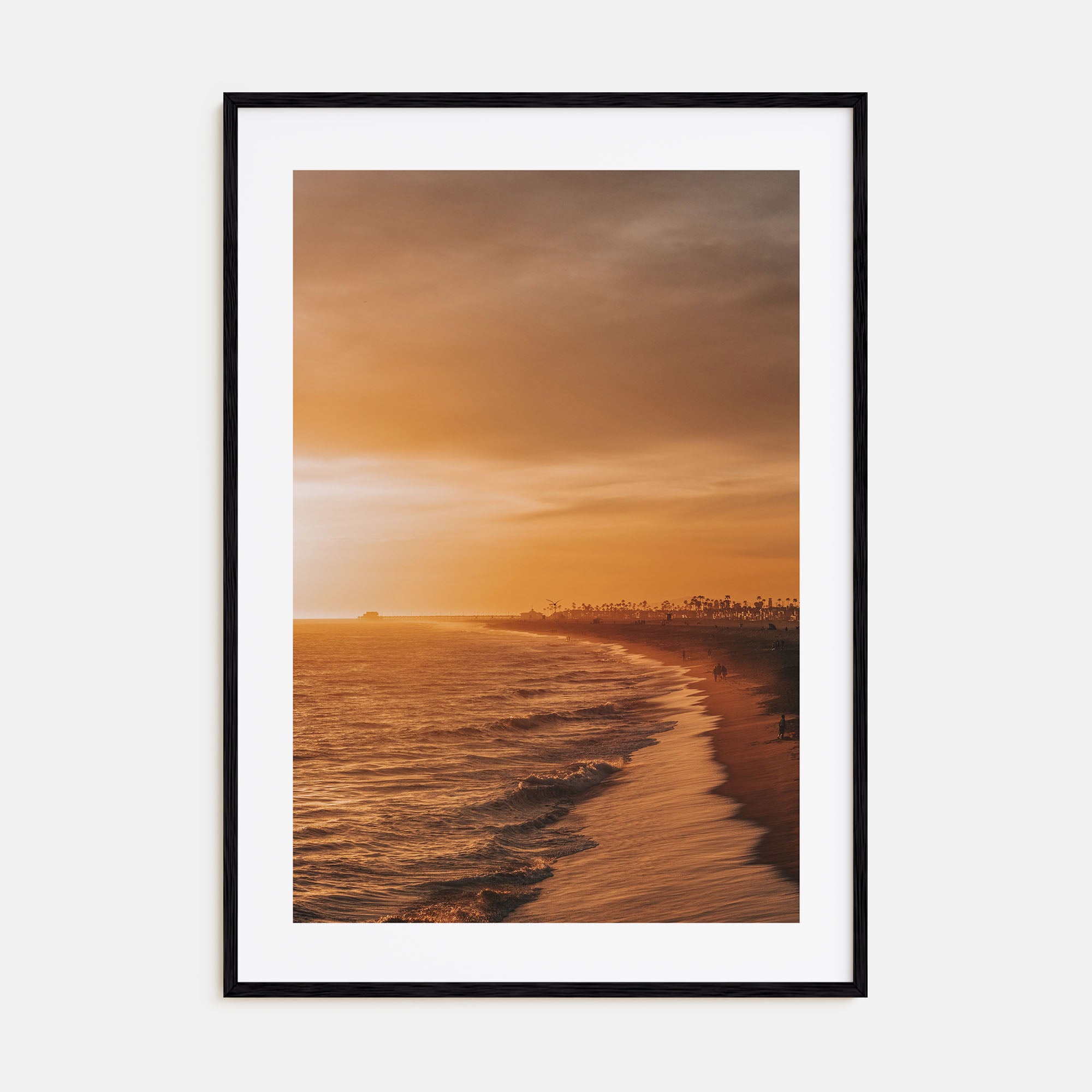 Sunset Coast Photo Color No 1 Poster