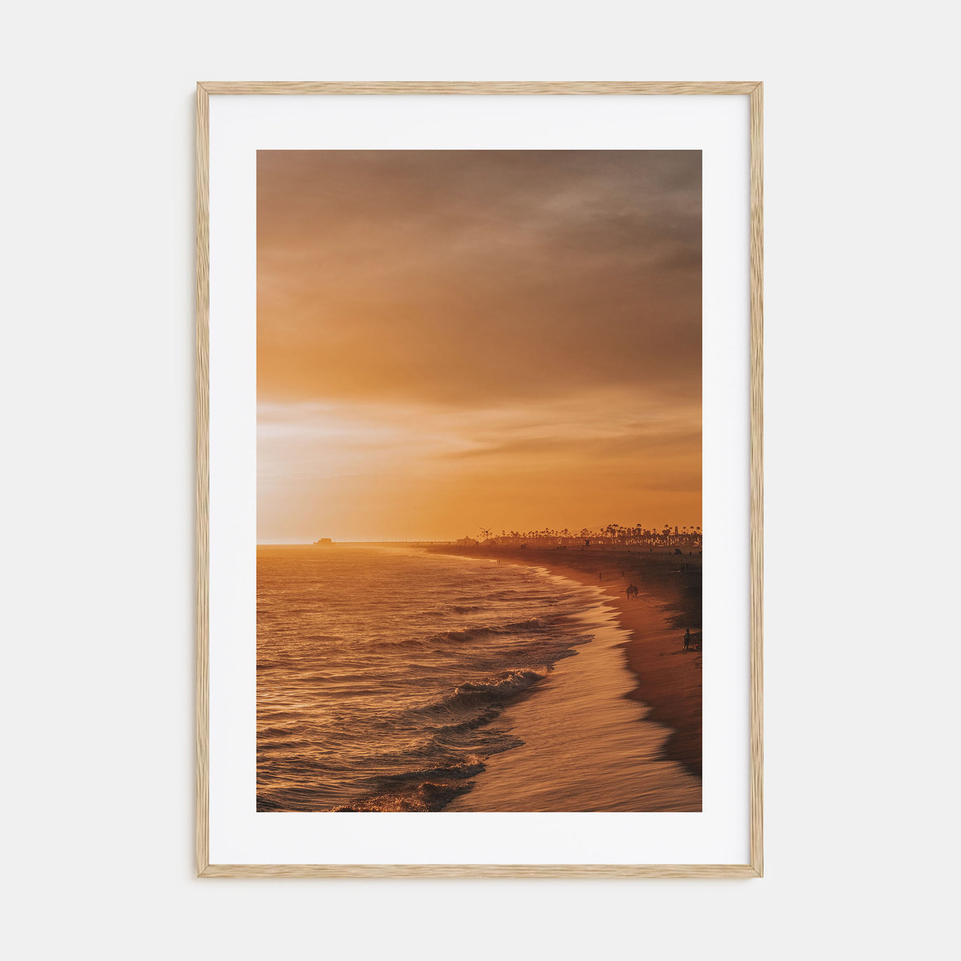 Sunset Coast Photo Color No 1 Poster