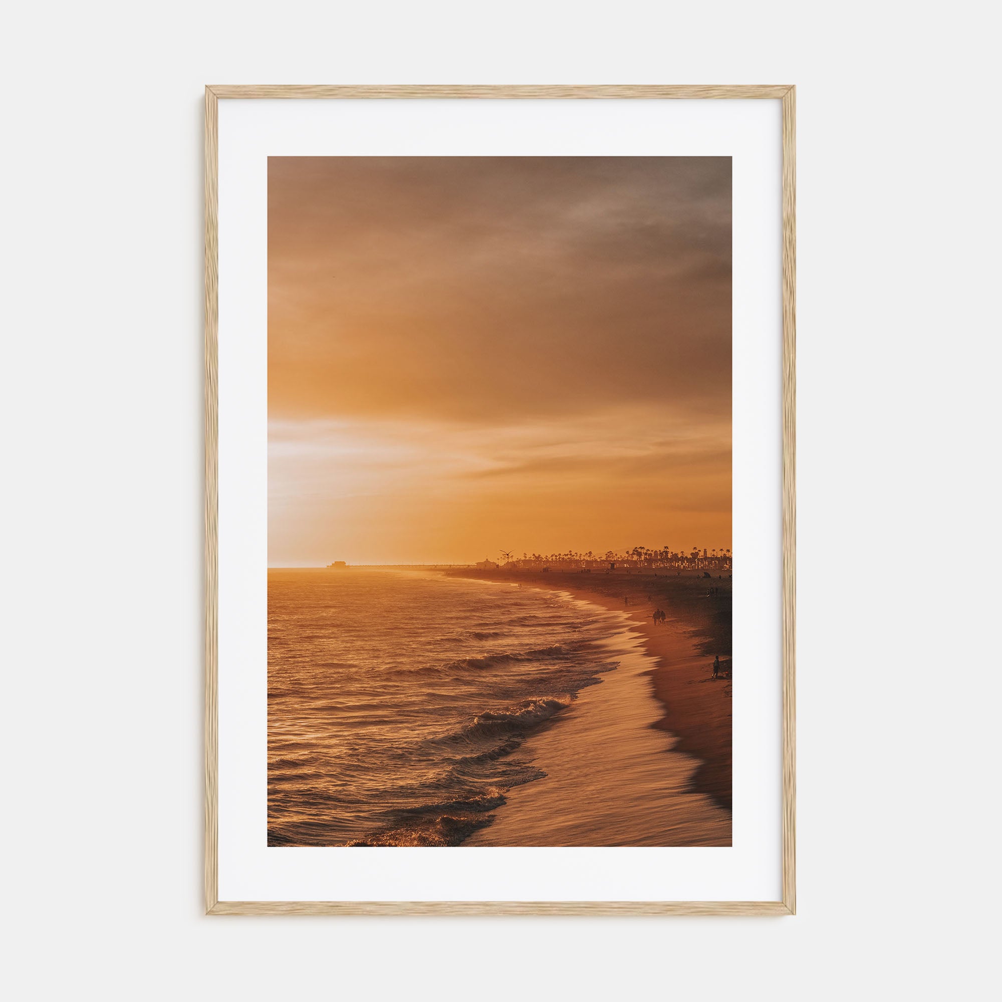 Sunset Coast Photo Color No 1 Poster