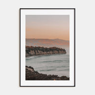 Sunset Coast Photo Color No 3 Poster