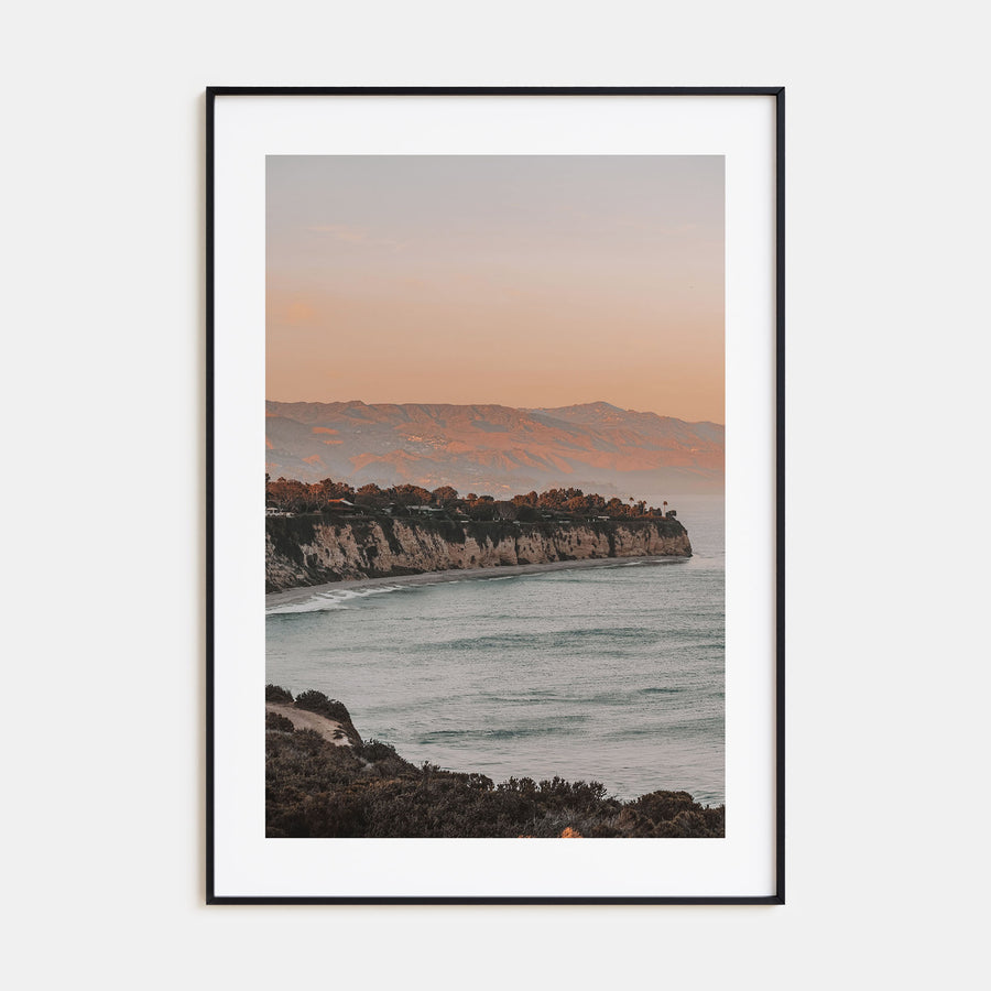 Sunset Coast Photo Color No 3 Poster