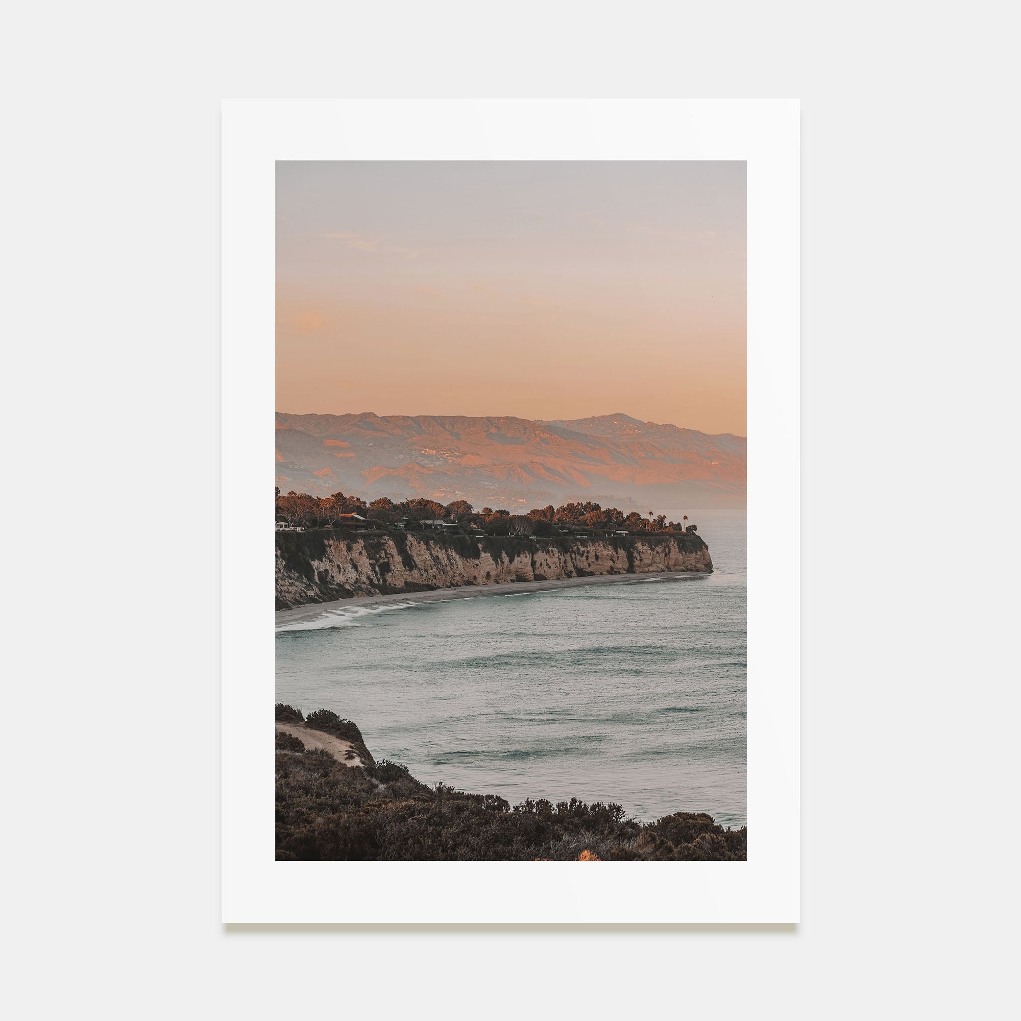 Sunset Coast Photo Color No 3 Poster