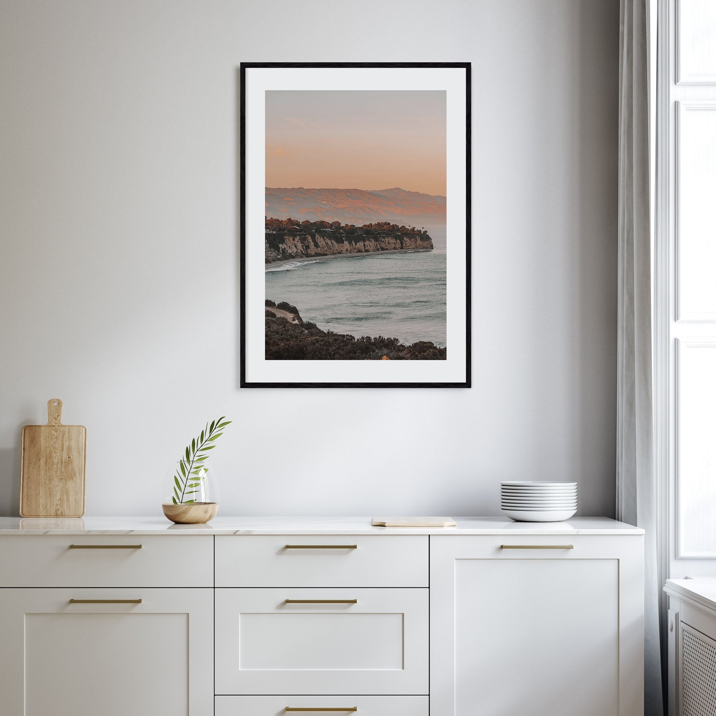 Sunset Coast Photo Color No 3 Poster